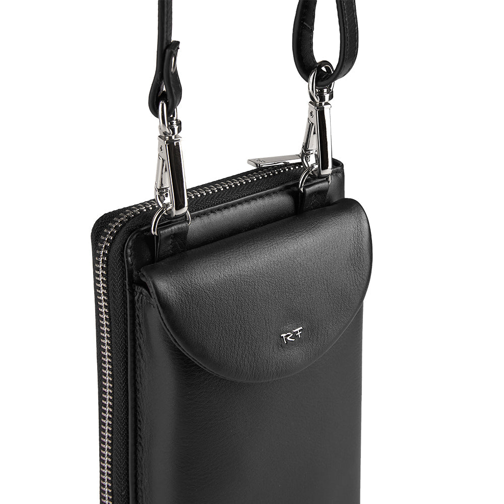 Damen Geldbörse, breit - mobile bag, RFID