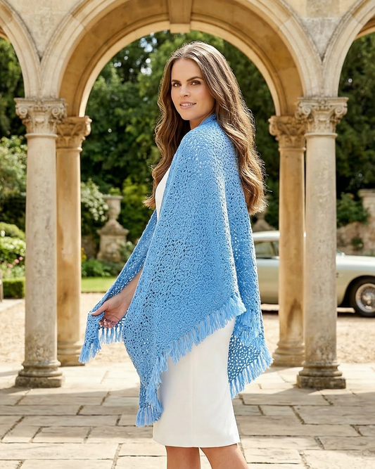 Kaschmirdreieck LA PAZ Damen Emaal Cashmere Schal