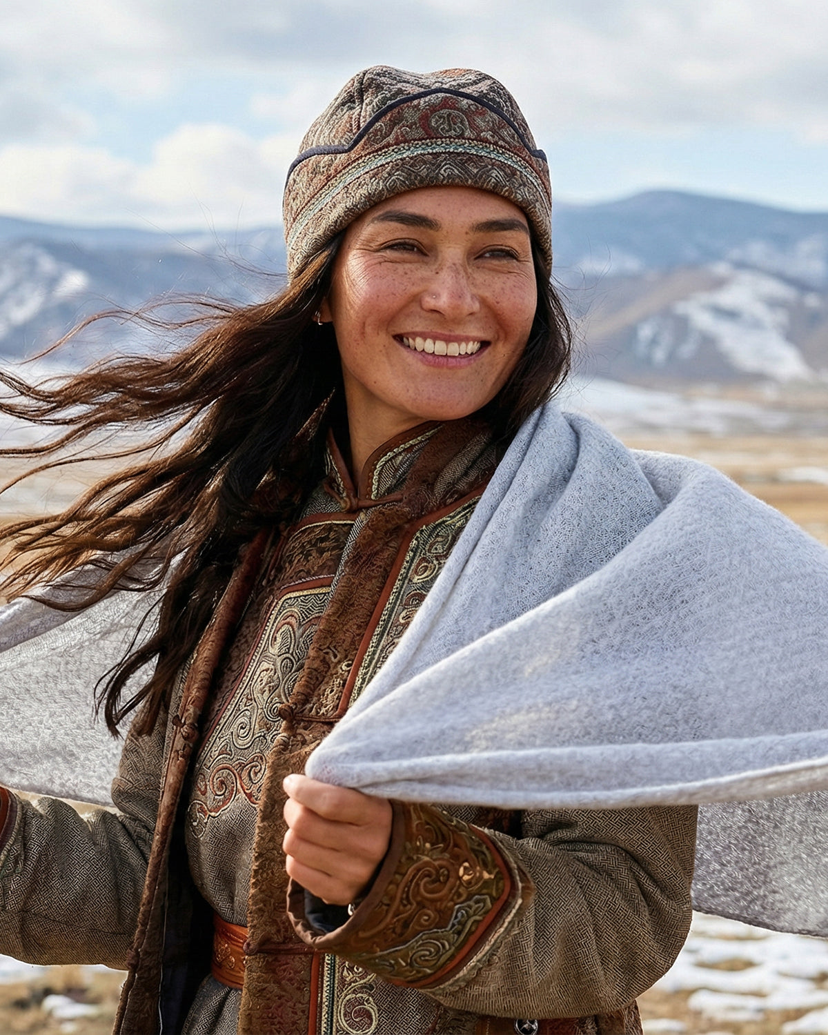 Kaschmirschal Namibia Damen Emaal Cashmere Schal