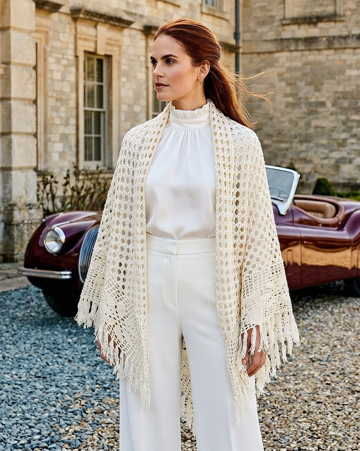 Kaschmirdreieck Quito Damen Emaal Cashmere Schal