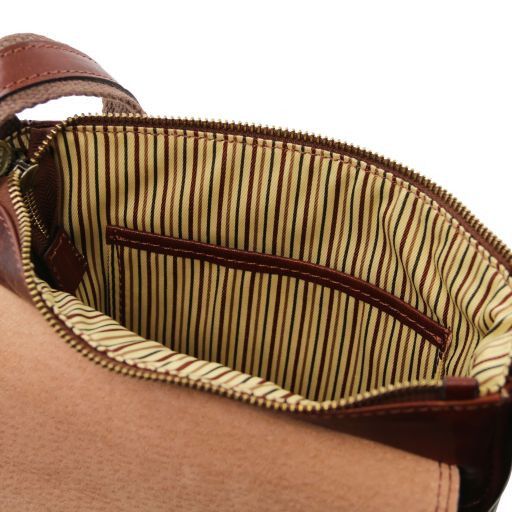 Jimmy - Herrentasche aus Leder Honig