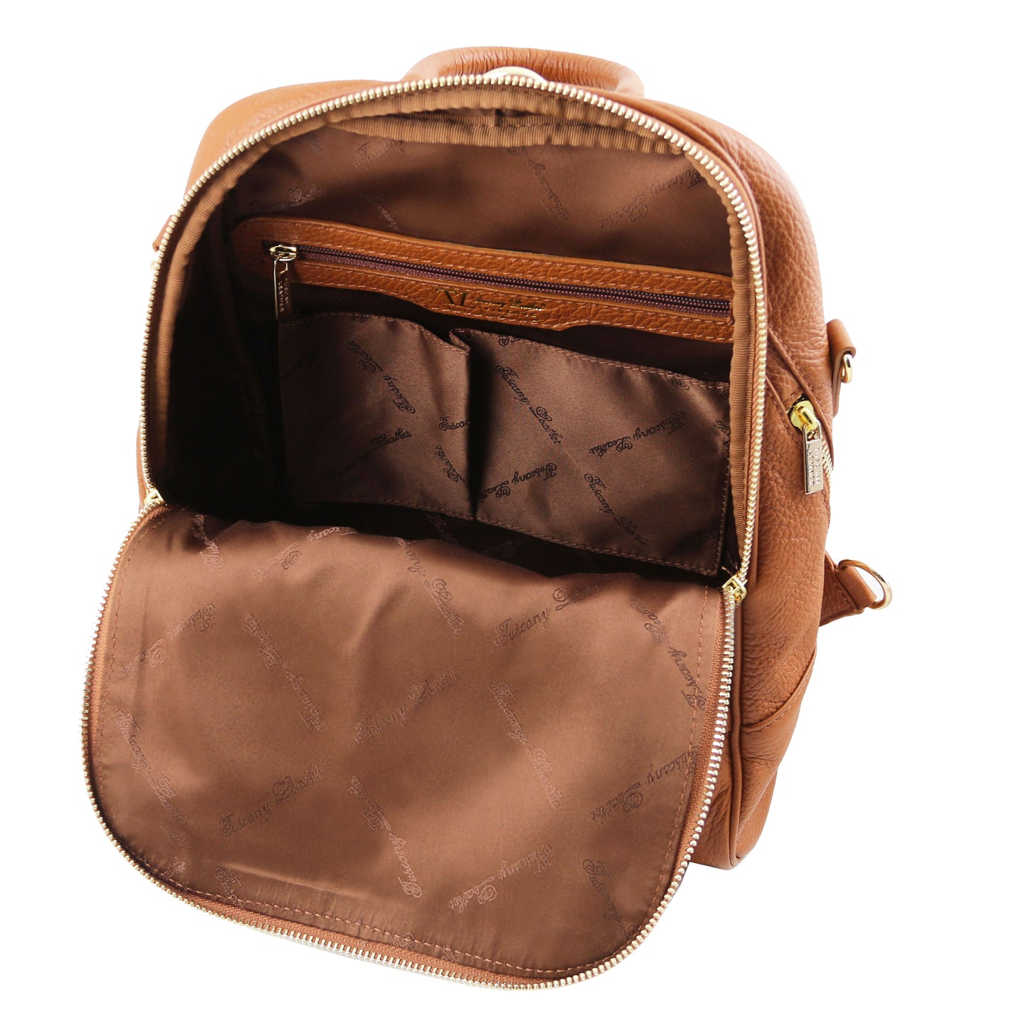 TL Bag - Lederrucksack Cognac