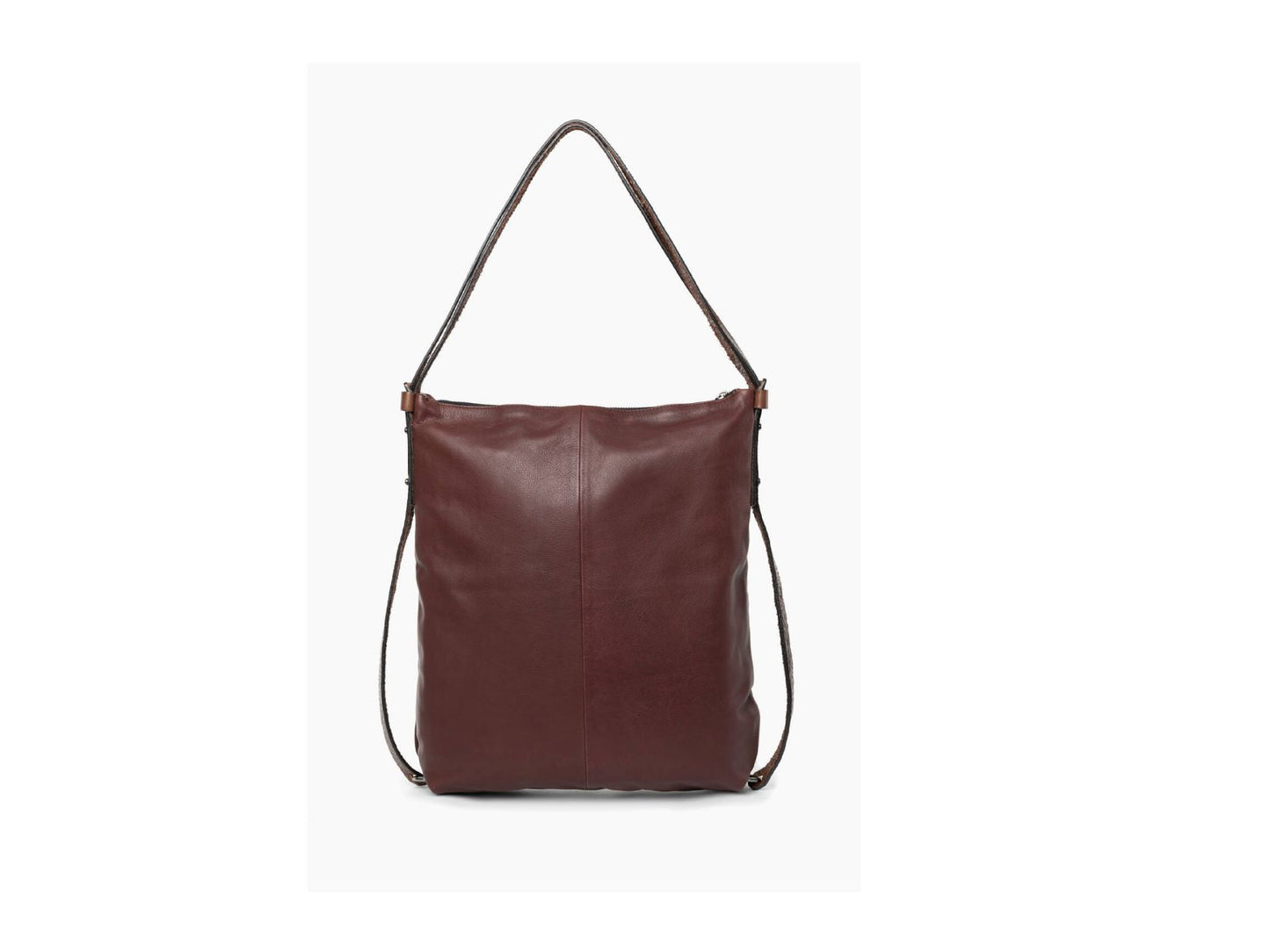 Ample Damen Umhängetasche Leder Braun Ina Kent