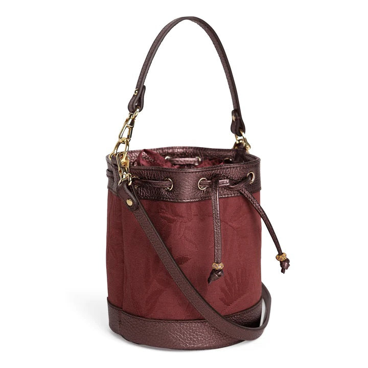 Bucket Bag Mini Bordeaux