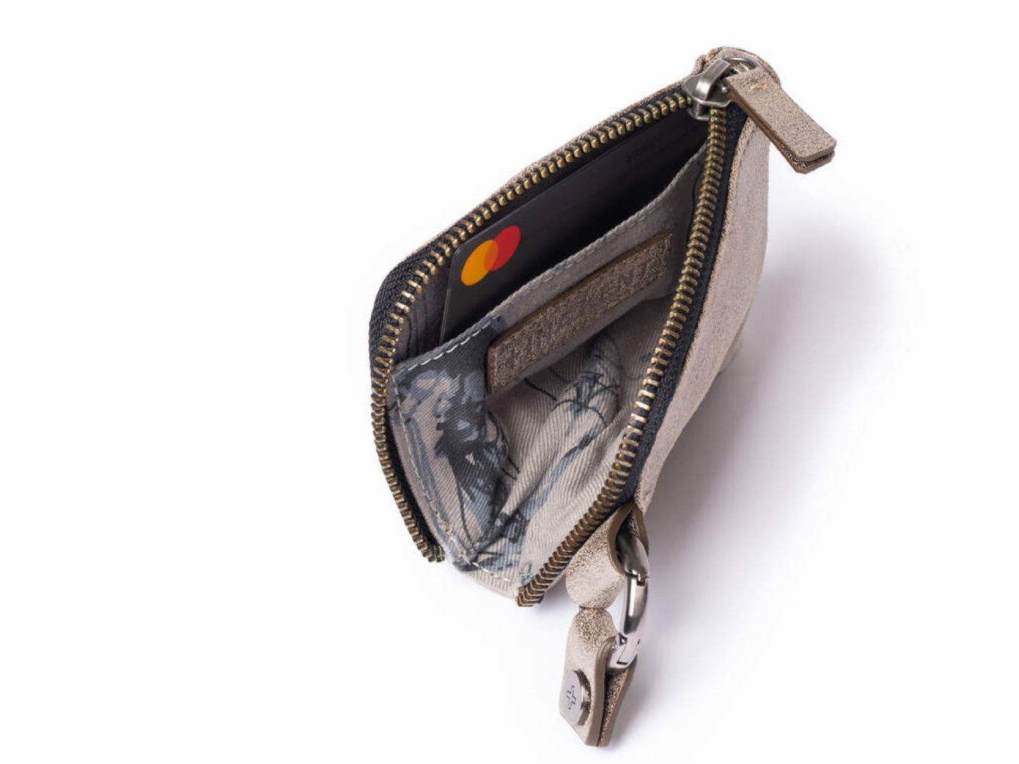 X.LOMI ed 2. Mini Geldbörse / Portemonnaie Braun