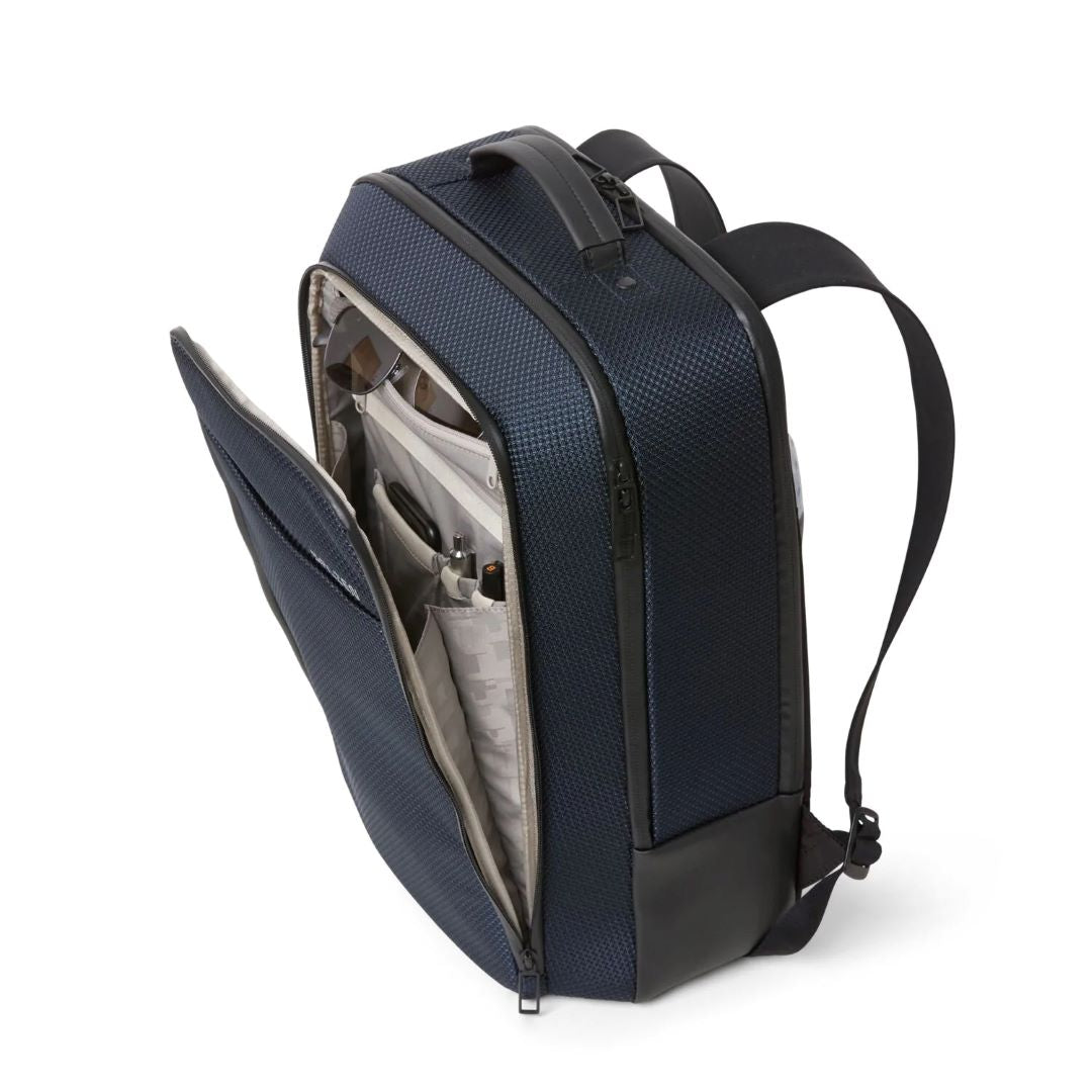 Business Rucksack Blau Nylon Salzen