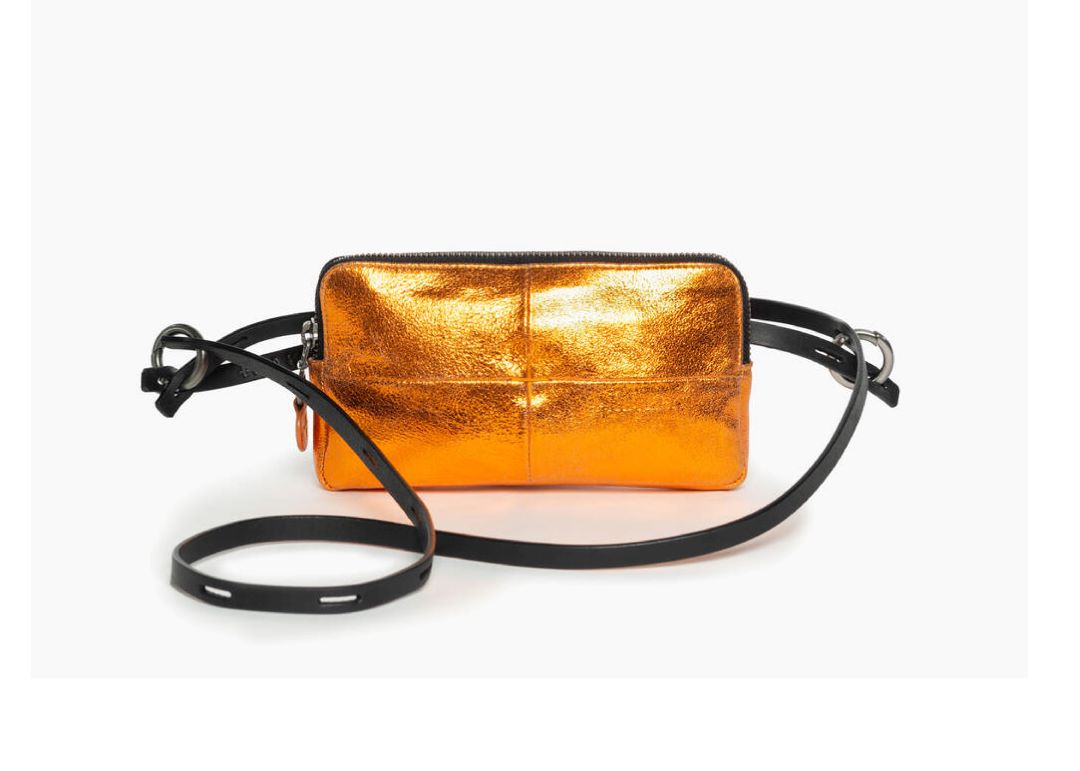 X.Oni ed.2 aus Leder Crackled Marigold