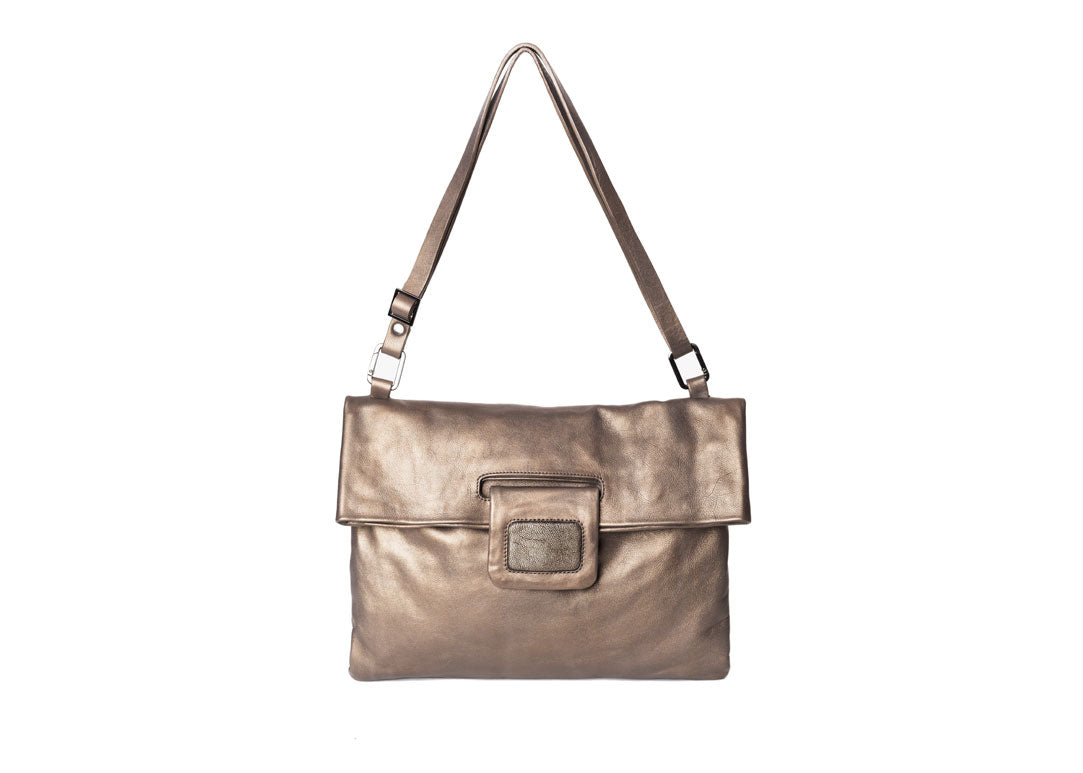 Annis Schultertasche Leder Blush Ina Kent