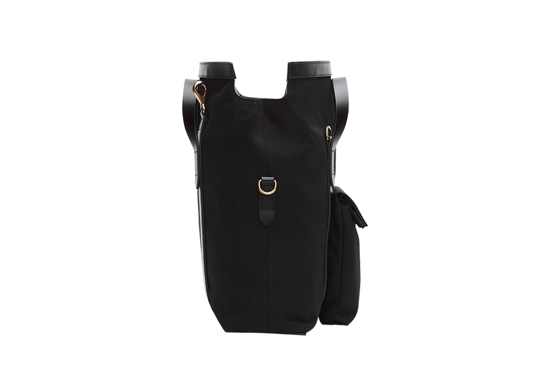 M/S Soft Businesstasche Schwarz aus Canvas