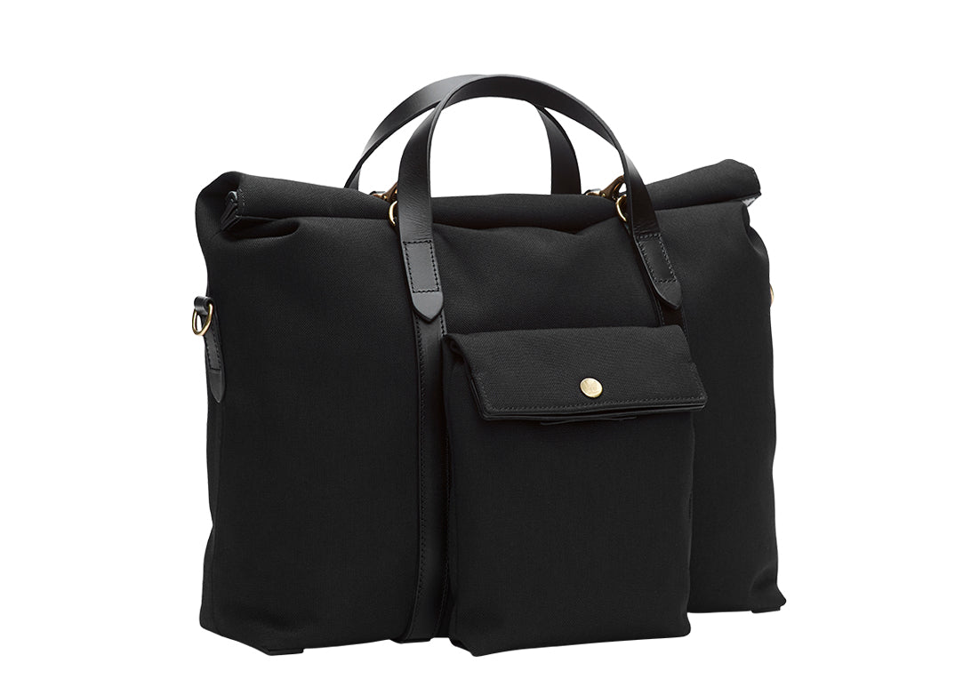 M/S Soft Businesstasche Schwarz aus Canvas