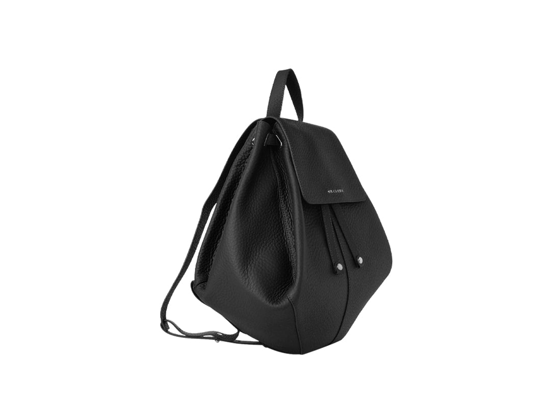 Iris Rucksack Schwarz aus Leder