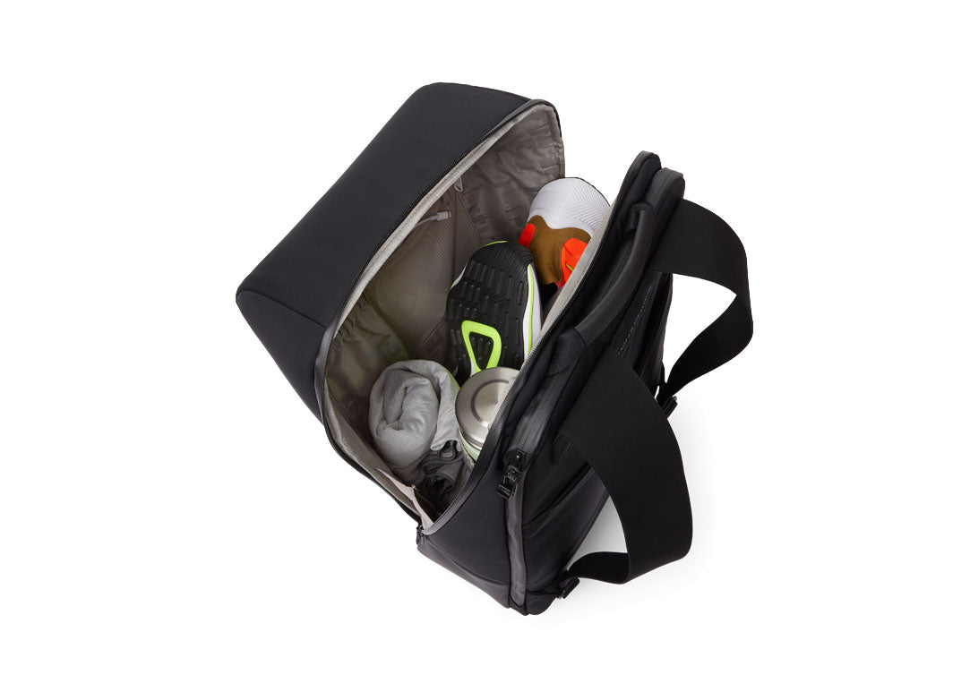 Business Rucksack Sharp Schwarz aus Nylon