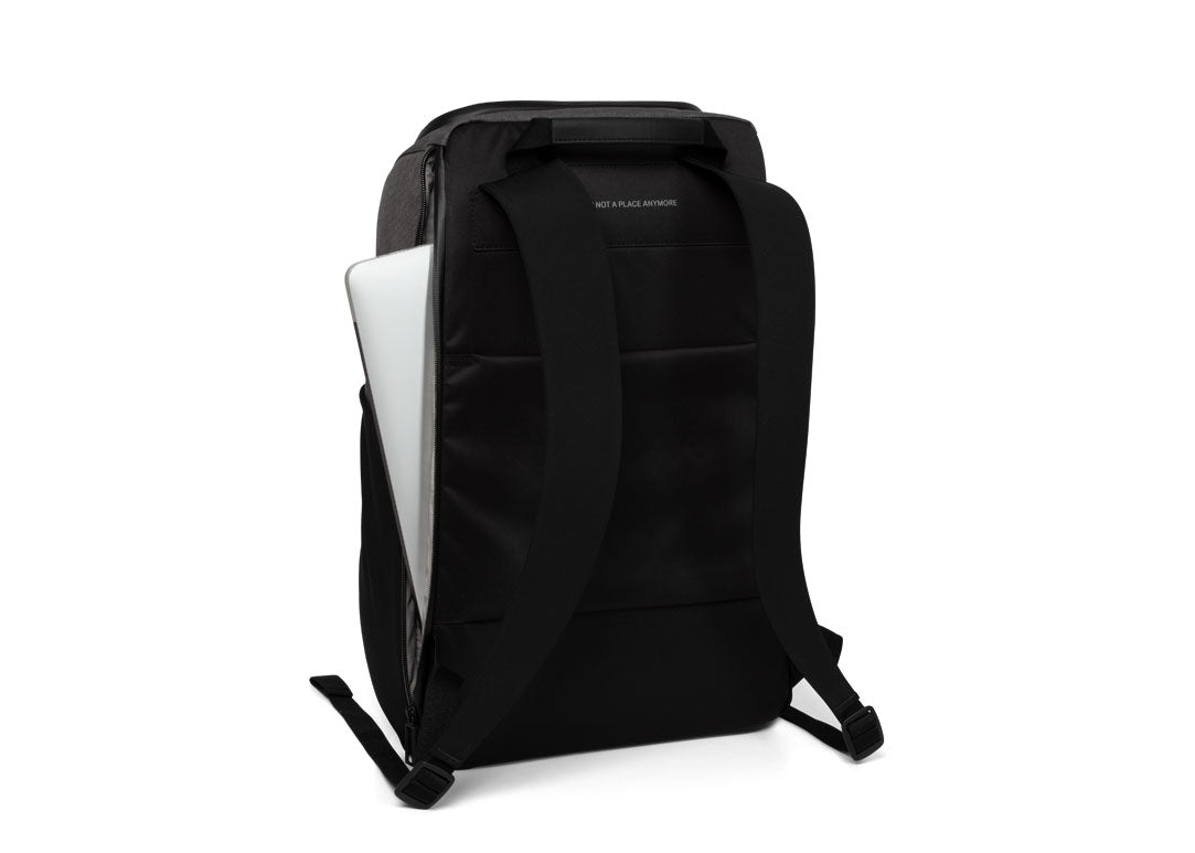 Daypack Grau aus 100% PET-recyceltem Polyester