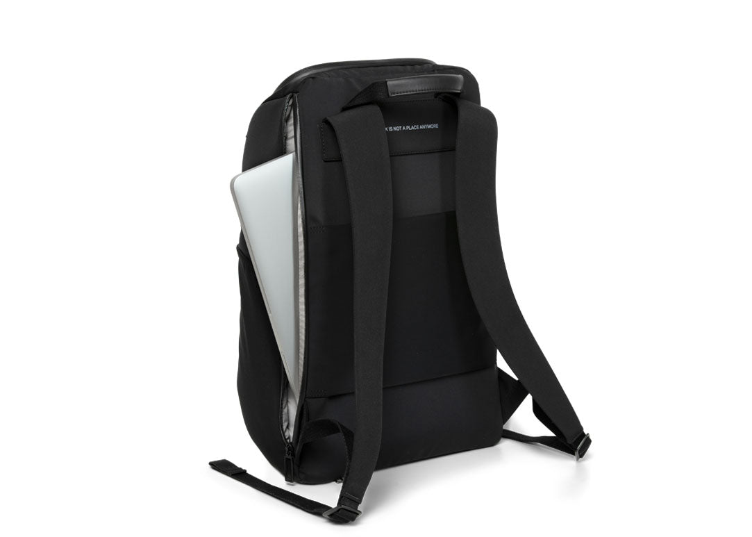 Daypack Rucksack Schwarz aus Nylon