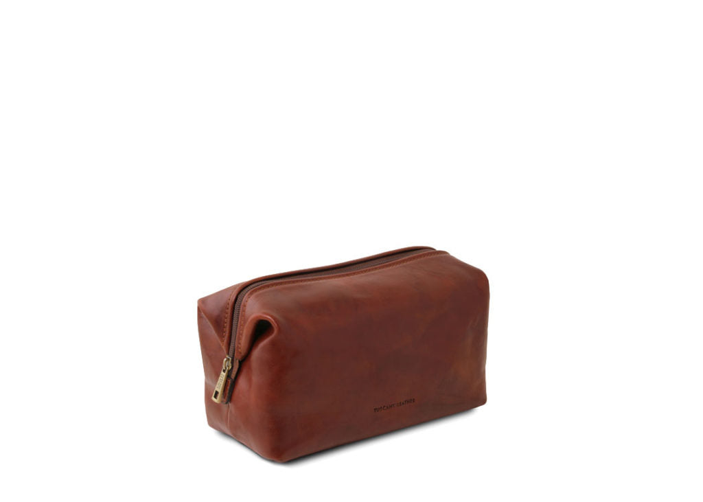 Smarty Necessaire aus Glattleder