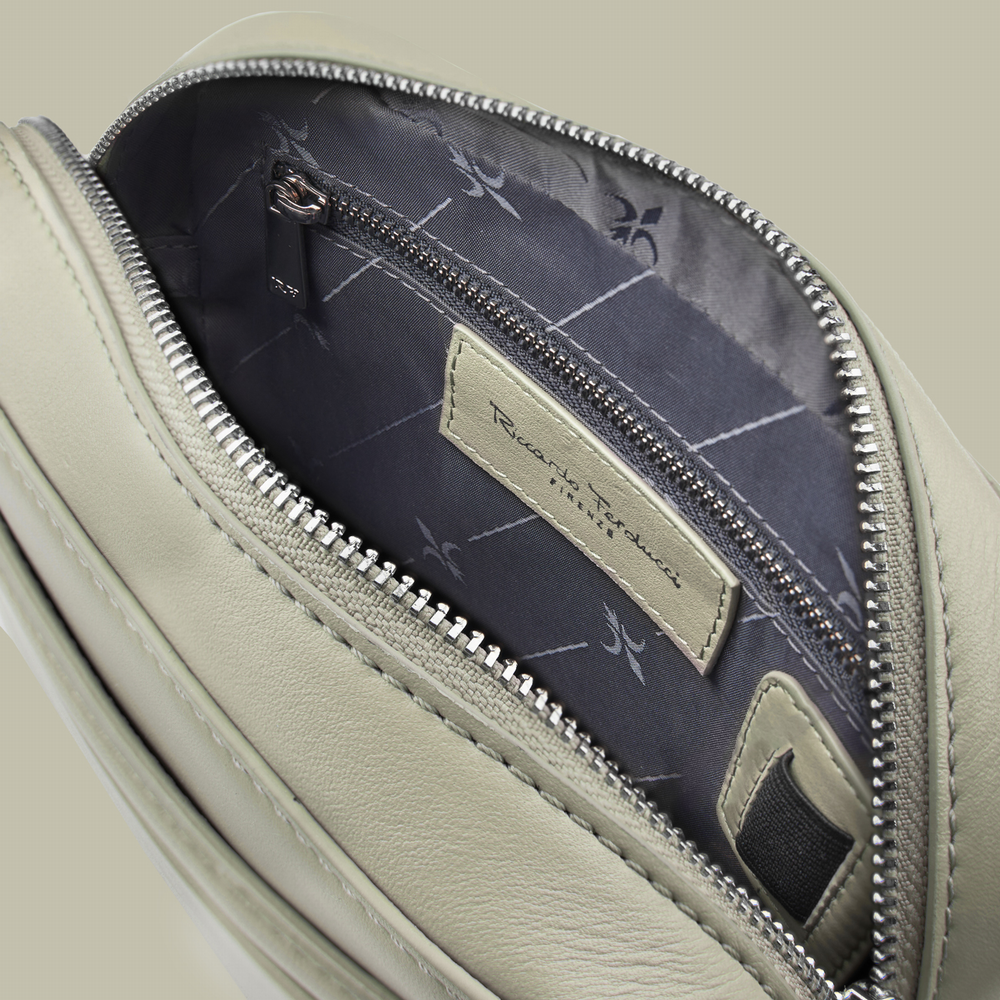 Handtasche small beige