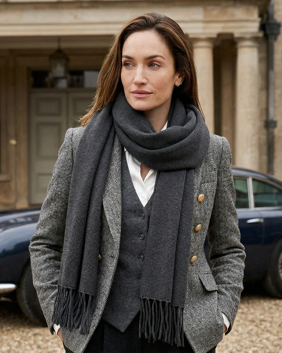 Kaschmirschal Lissabon Damen Emaal Cashmere Schal