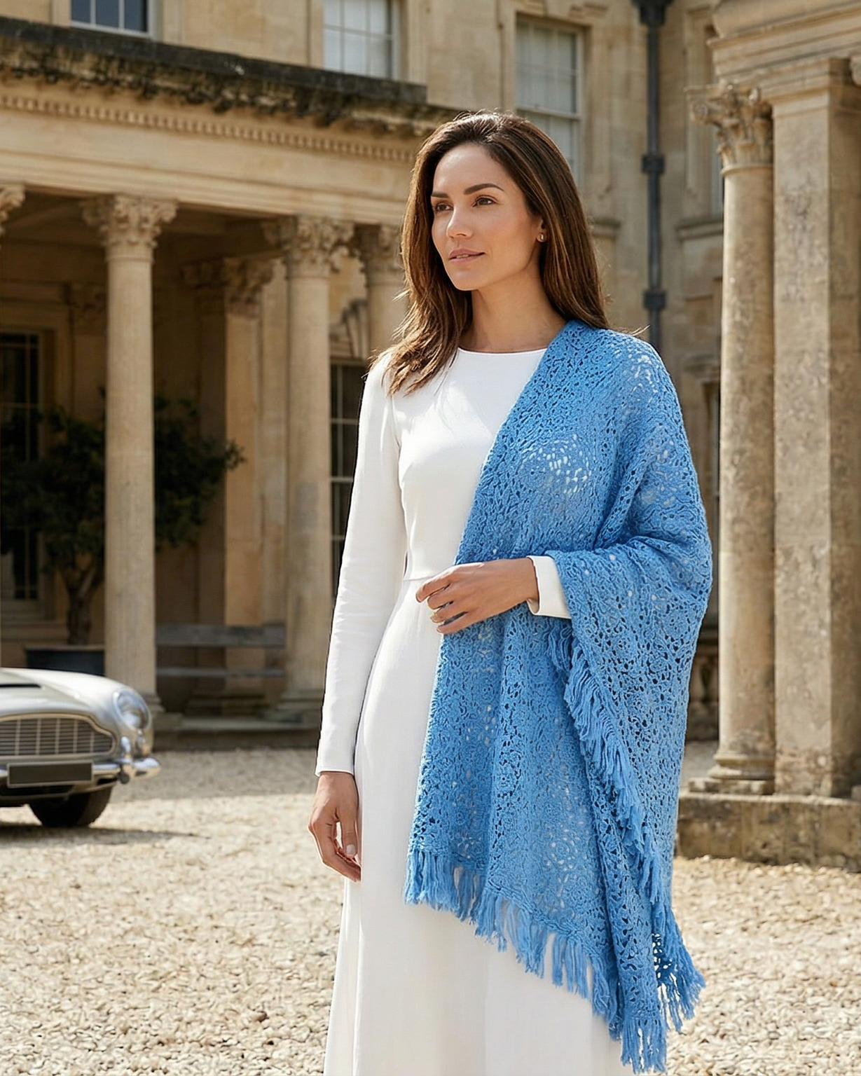 Kaschmirdreieck LA PAZ Damen Emaal Cashmere Schal