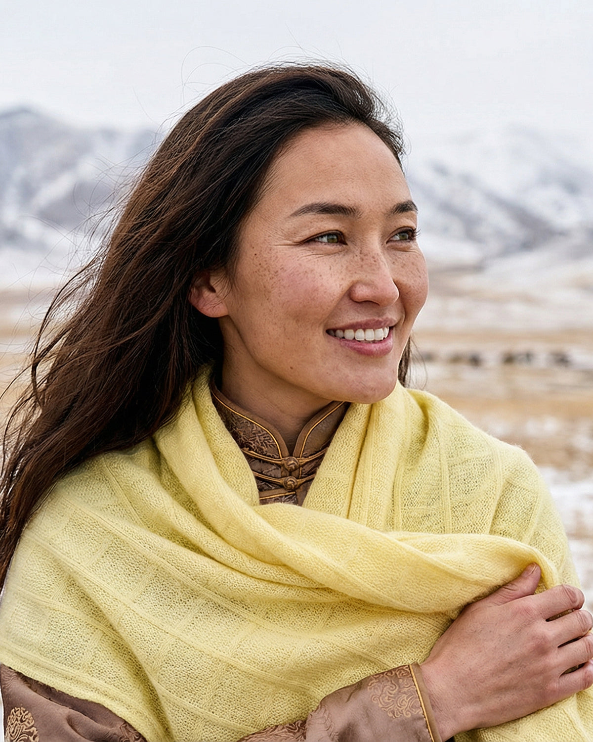 Kaschmirschal Bhutan Damen Emaal Cashmere Schal