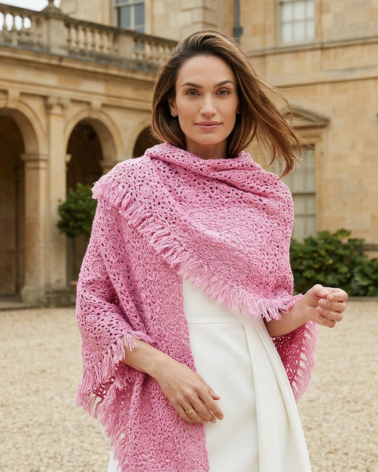Kaschmirdreieck LA PAZ Damen Emaal Cashmere Schal