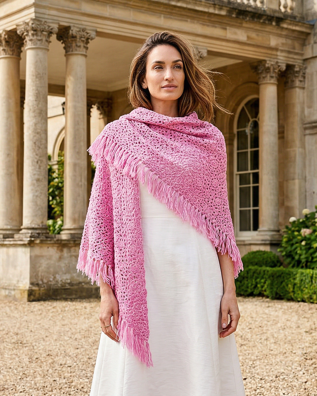Kaschmirdreieck LA PAZ Damen Emaal Cashmere Schal
