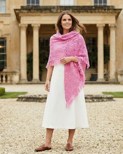 Kaschmirdreieck LA PAZ Damen Emaal Cashmere Schal
