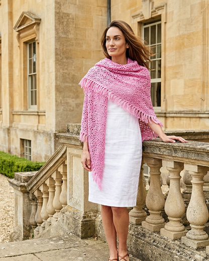 Kaschmirdreieck LA PAZ Damen Emaal Cashmere Schal