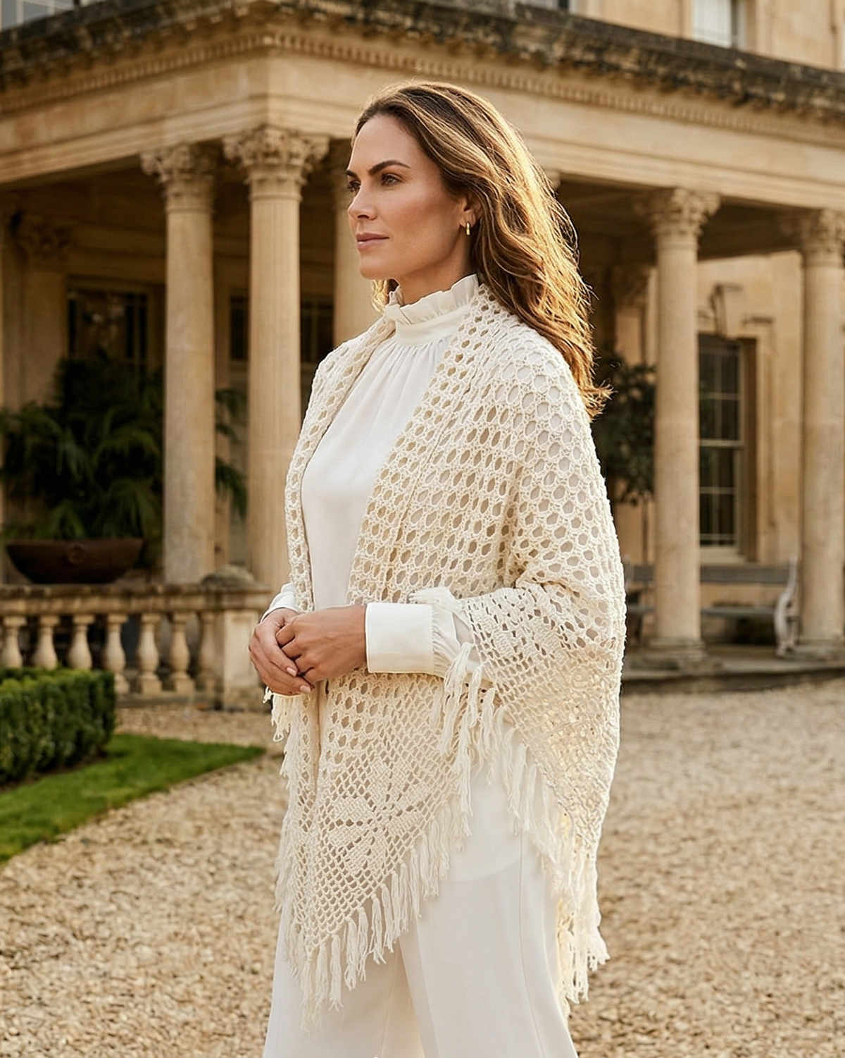 Kaschmirdreieck Quito Damen Emaal Cashmere Schal