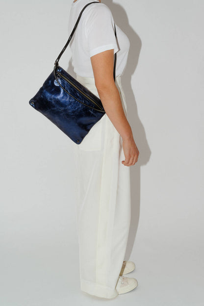 Moonlit ed. 1 Umhängetasche crackled Navy
