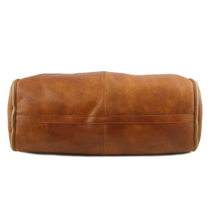 Antigua - Reisetasche/Kleidersack aus Leder Natural
