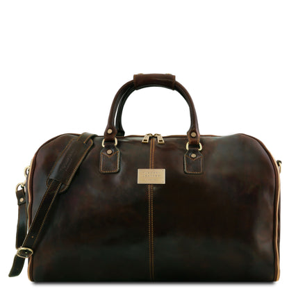 Antigua - Reisetasche/Kleidersack Leder Braun