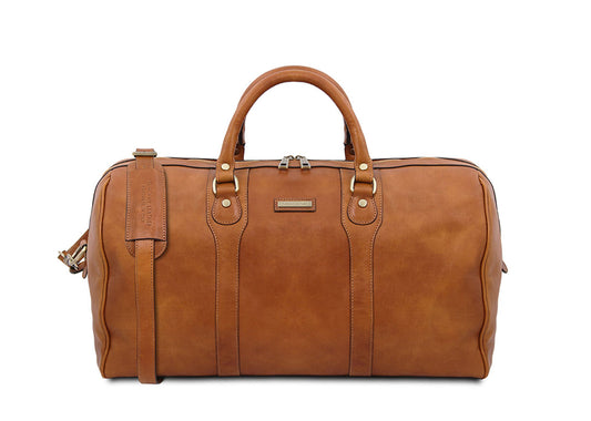 Oslo - Weekend Reisetasche Leder Natural