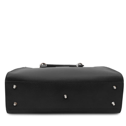 TL Bag - Handtasche aus Leder Schwarz