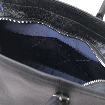 TL Bag - Handtasche aus Leder Schwarz