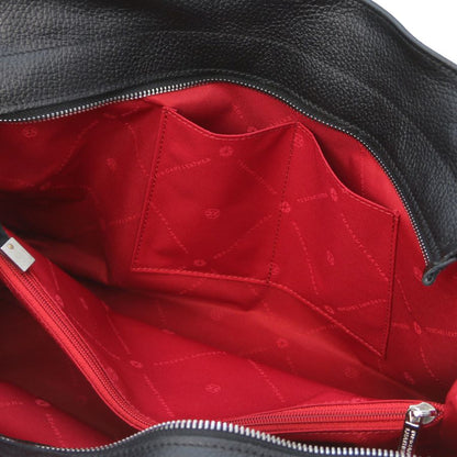 TL Bag - Shopping Tasche Leder Schwarz