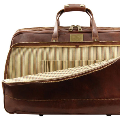 Bora Bora - Trolley Ledertasche Gross Braun