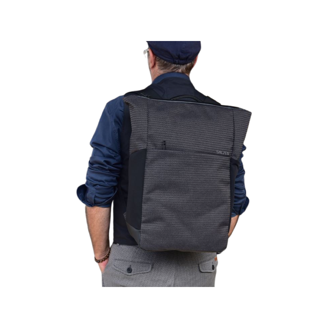 Plain Rucksack Vertiplorer Grau aus Polyester