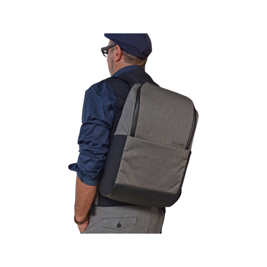 Daypack Grau aus 100% PET-recyceltem Polyester