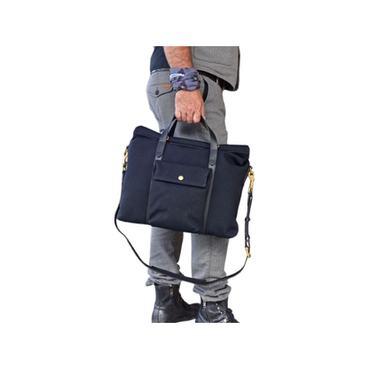 M/S Soft Businesstasche Schwarz aus Canvas