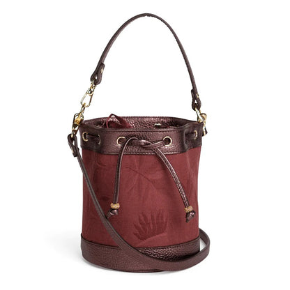 Bucket Bag Mini Bordeaux