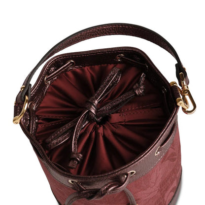 Bucket Bag Mini Bordeaux