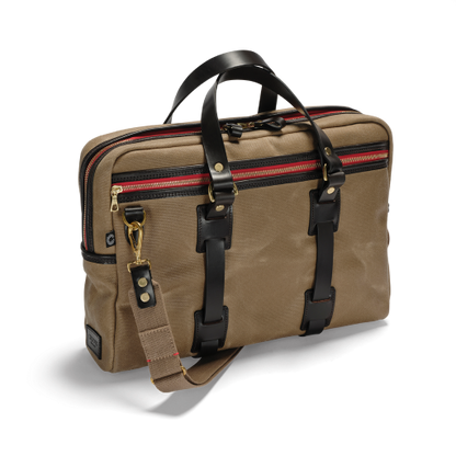 Vintage Notebooktasche Sand