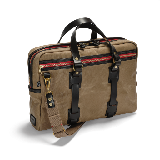 Vintage Notebooktasche Sand