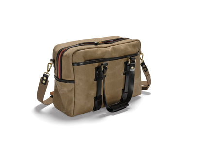 Vintage Canvas Traveller Tasche Sand