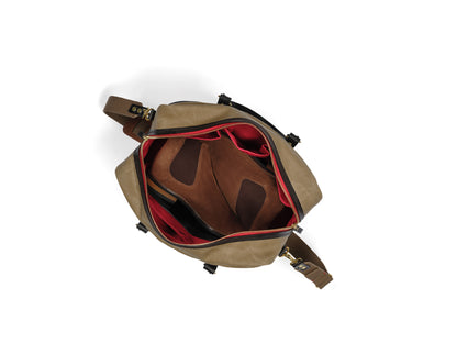 Vintage Canvas Traveller Tasche Sand