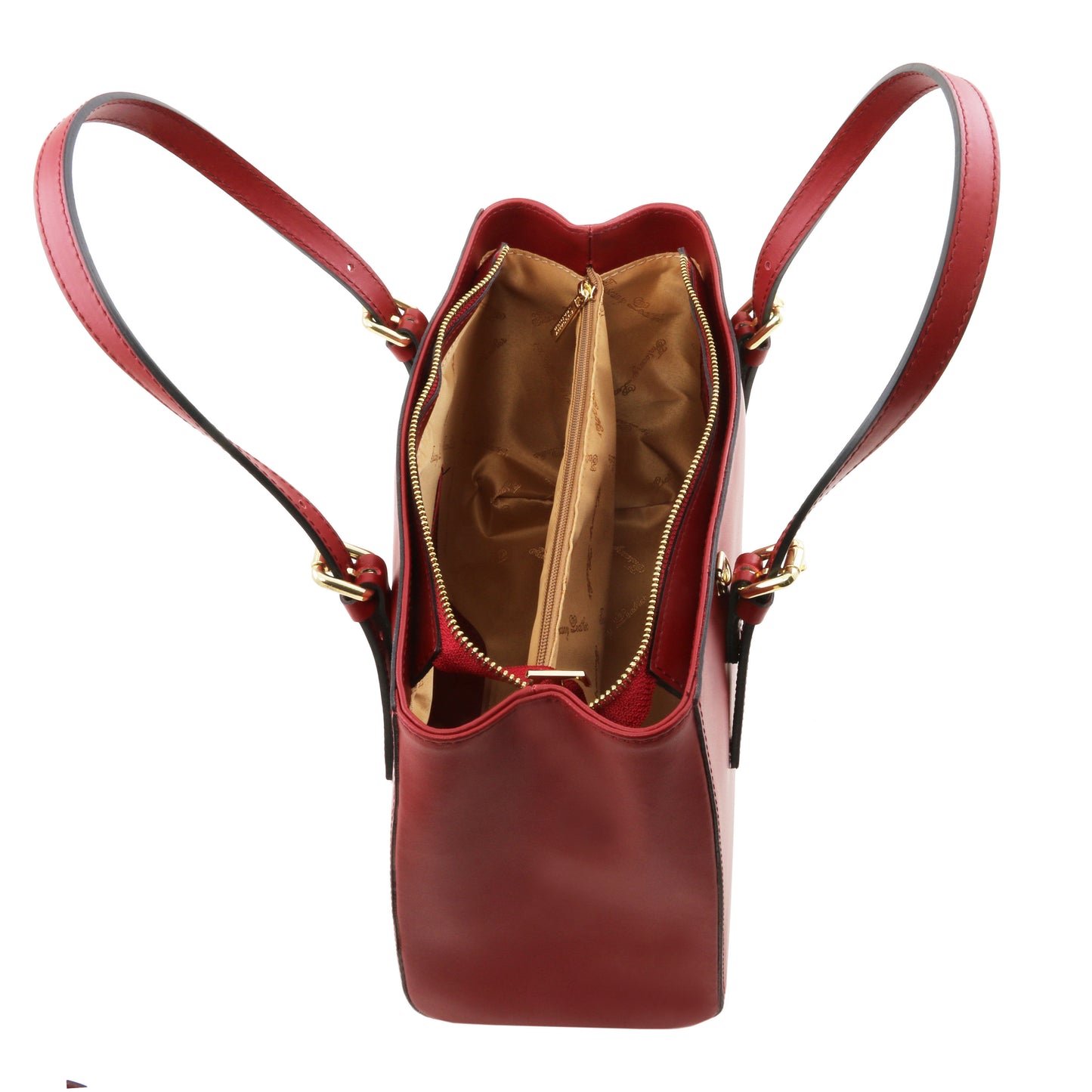 Aura - Handtasche Leder Rot