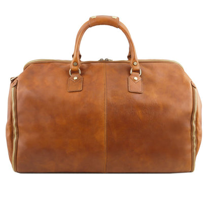 Antigua - Reisetasche/Kleidersack Leder Braun