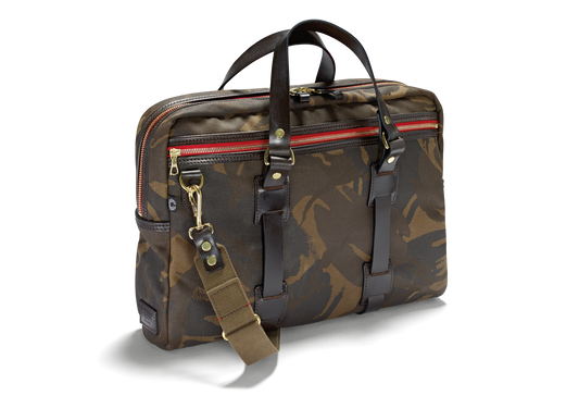 Vintage Notebooktasche Camouflage