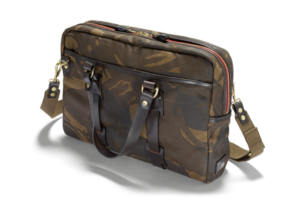 Vintage Notebooktasche Camouflage