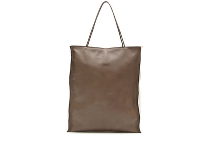 Tramontana Shopper aus Glattleder Taupe